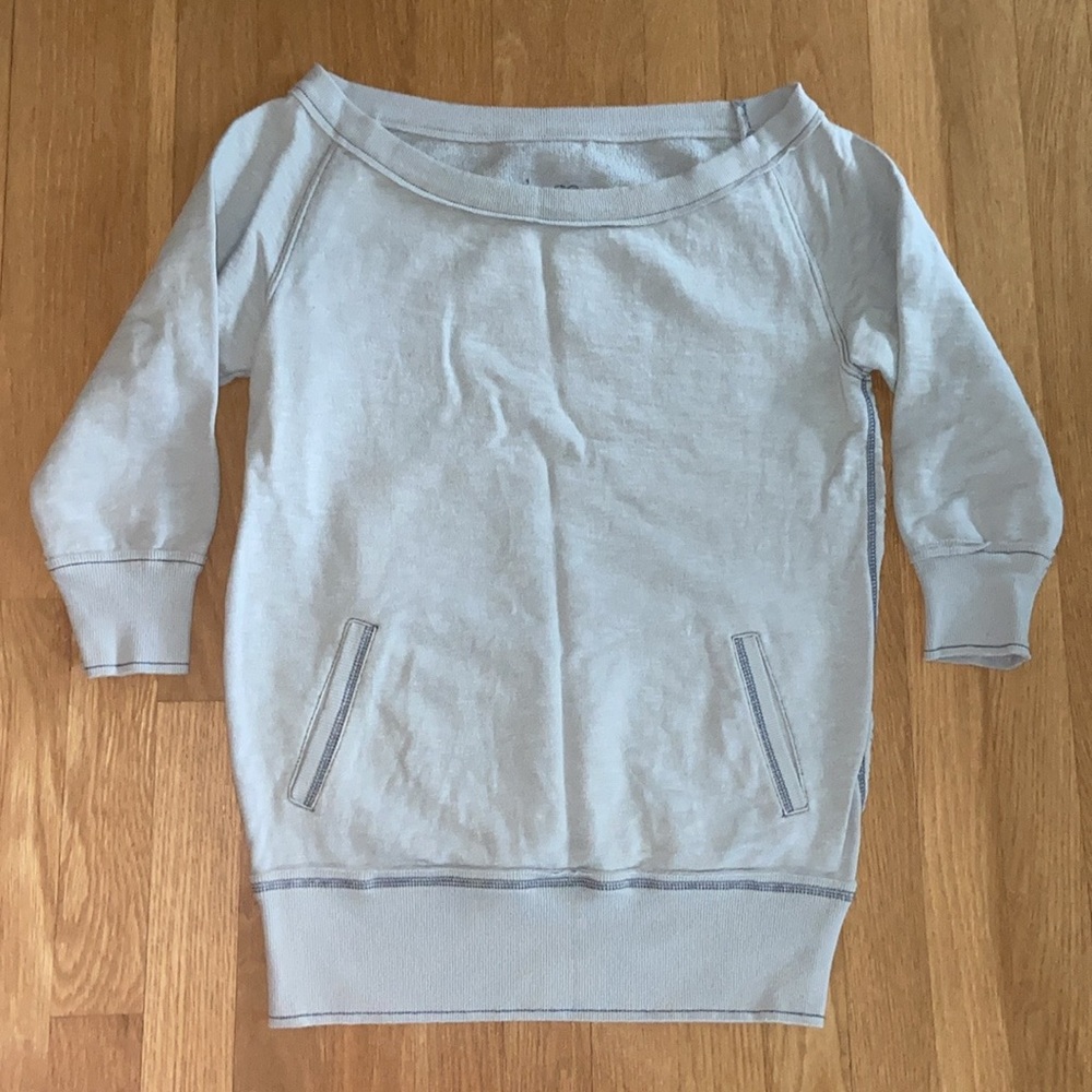 Gap Boatneck w Front Pockets Sweatshirt